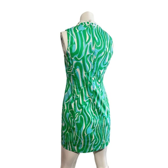 Lilly Pulitzer Alexa Shift Resort White Finders Keepers Lace Trim Dress Sz 2 NWT - Picture 6 of 13